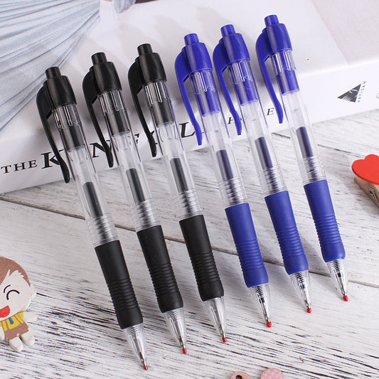Ištraukiamas gelinis rašiklis K35 0,5 mm, skirtas rašymui biure