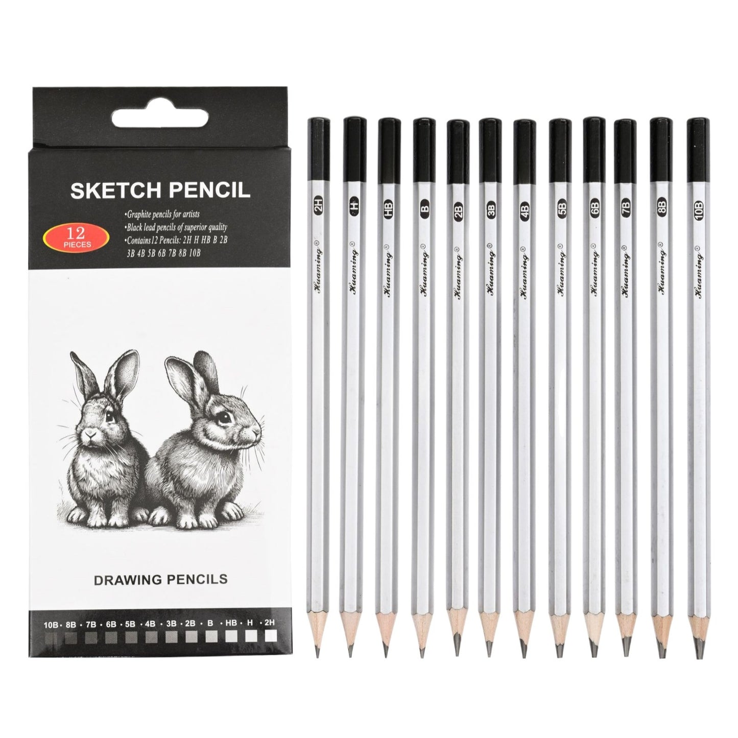 Wooden sketching pencil