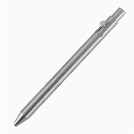 Titanium Alloy Bolt Action Signature Pen