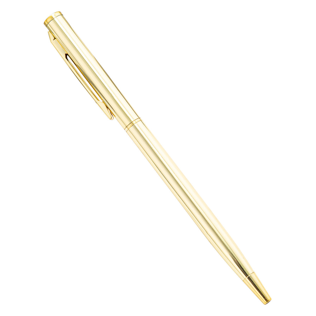Rotating Stainless Steel Ballpoint Pen