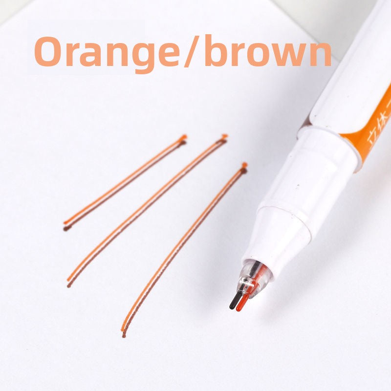 Dual Color Highlight Marker Pen Set