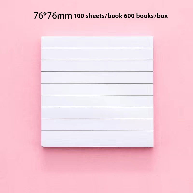 Color Horizontal Line Sticky Notes