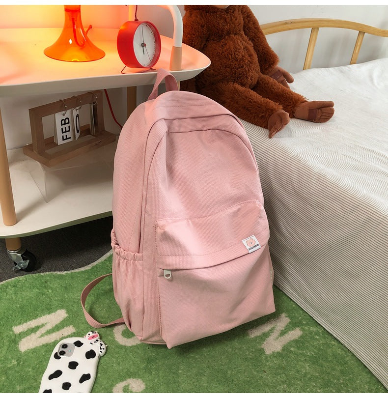Japanese Style Backpack High School Student Large Capacity