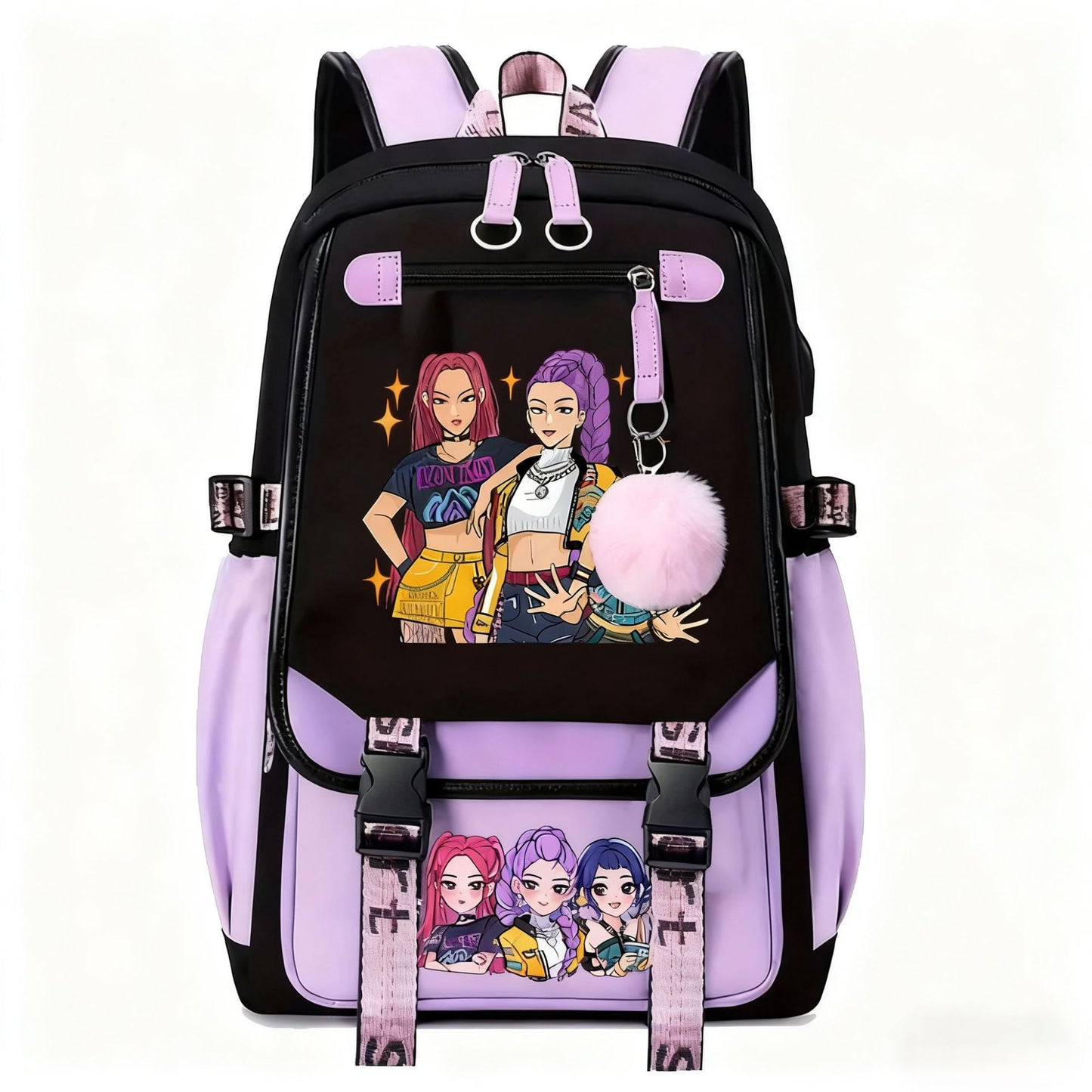 Anime cartoon backpack