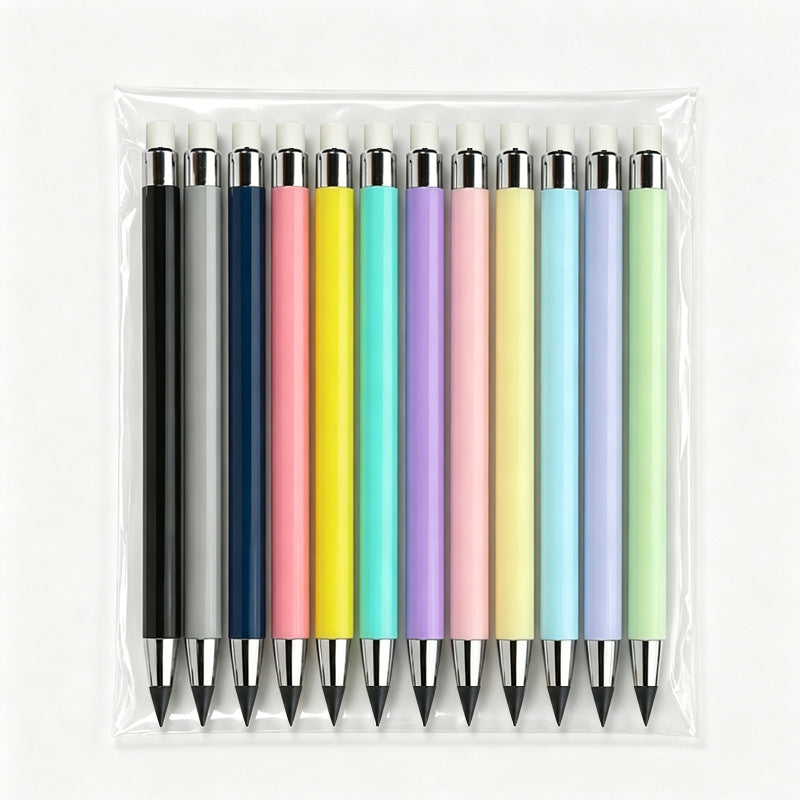 12-Color Eternal Black Technology Pencil