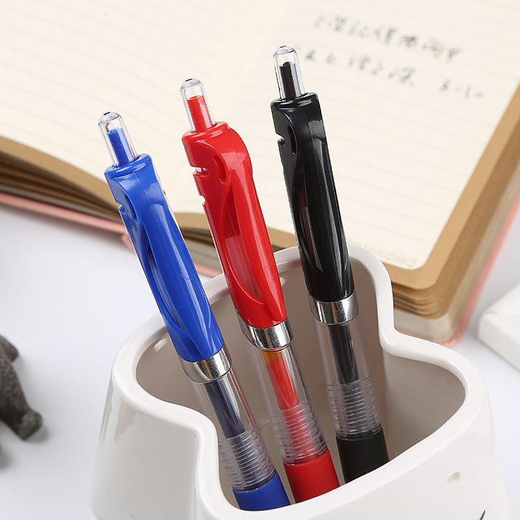 K35 Retractable Gel Pen 0.5mm Office Writing Instrument