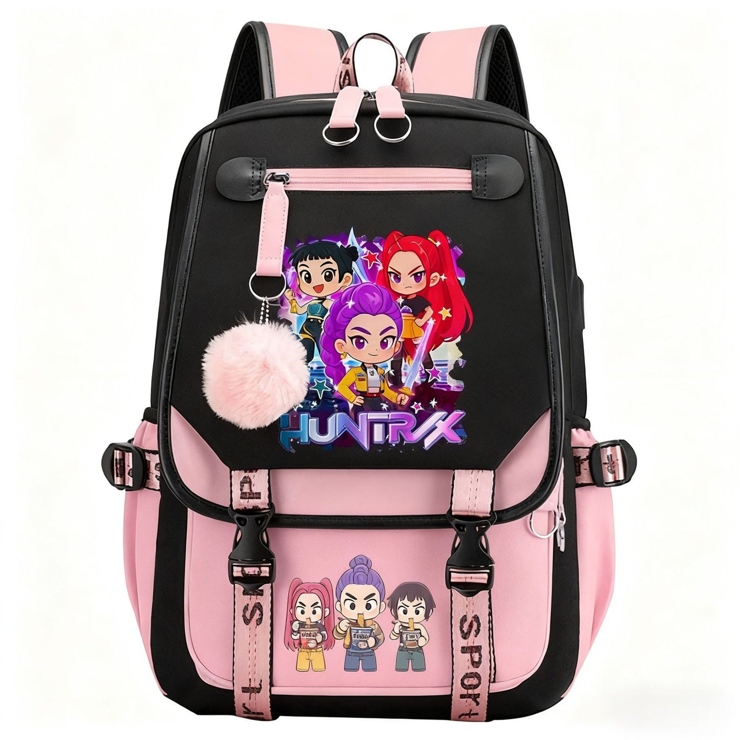 Anime cartoon backpack