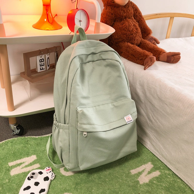 Japanese Style Backpack High School Student Large Capacity