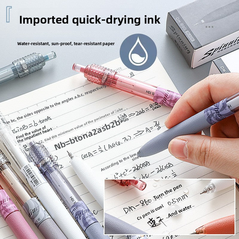 Turning Gel Ink Press Pen