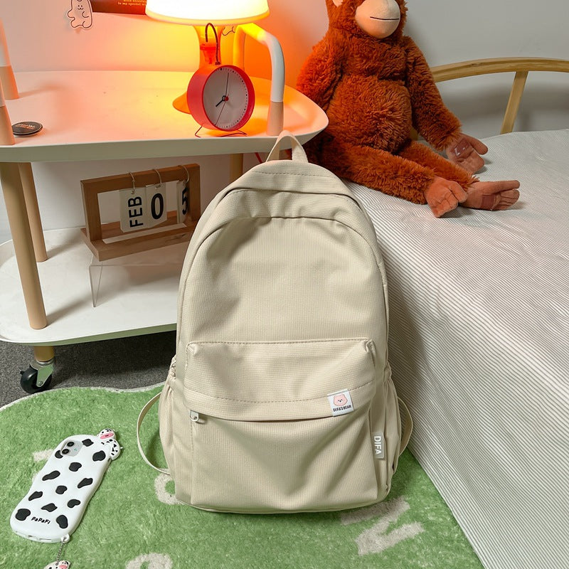 Japanese Style Backpack High School Student Large Capacity