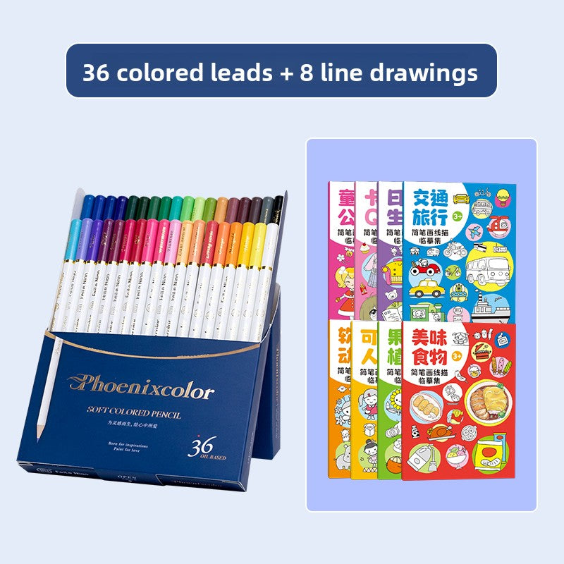 Professional Oil-Based  Colored Pencils Set for Drawing