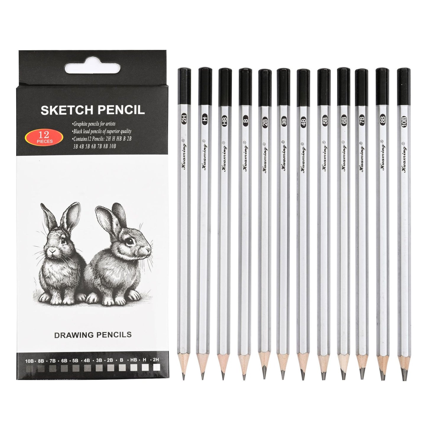 Wooden sketching pencil