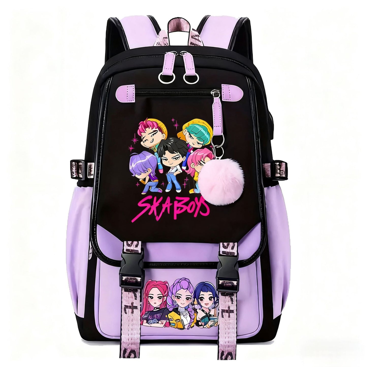 Anime cartoon backpack