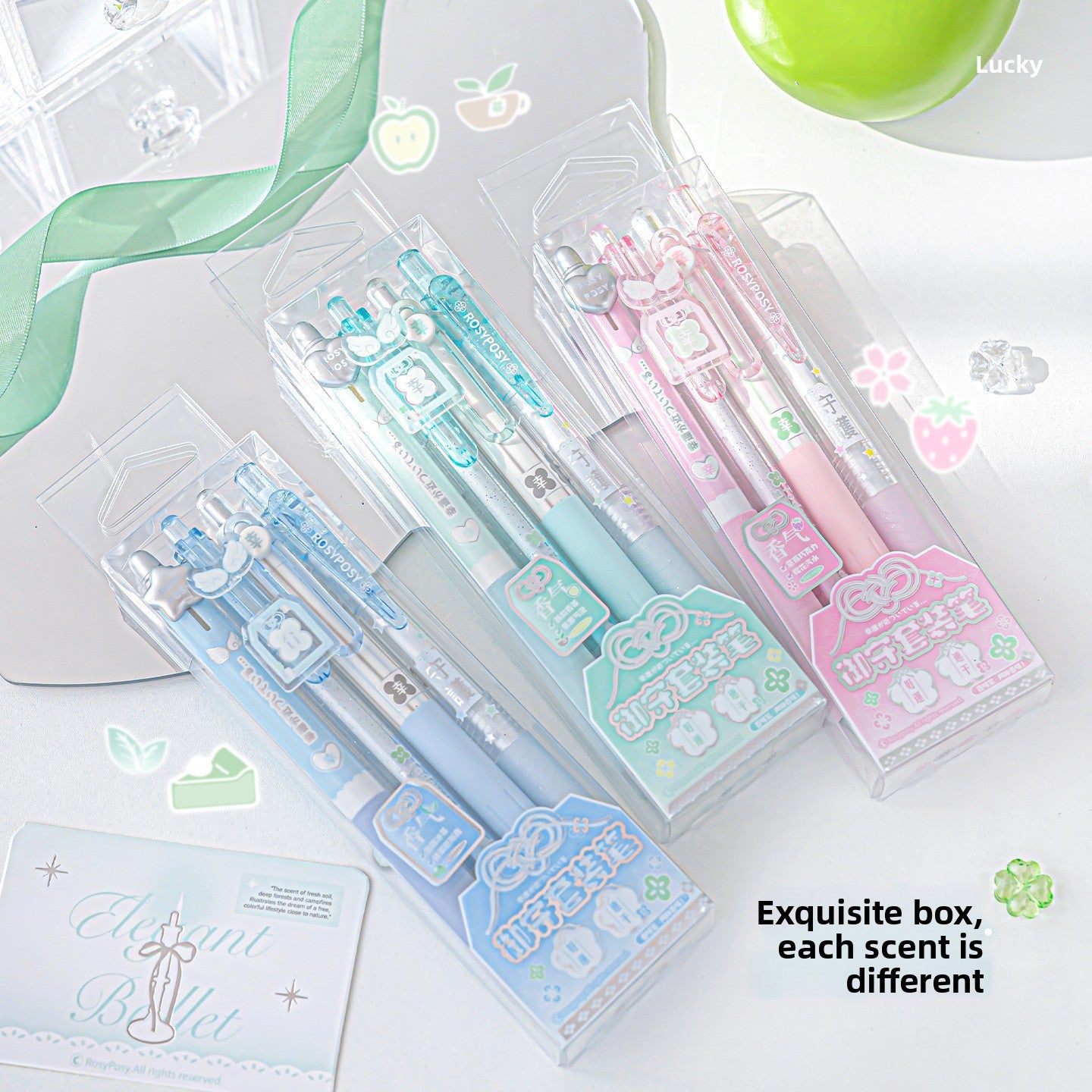 RosyPosy Soft Omamori Scented Pens
