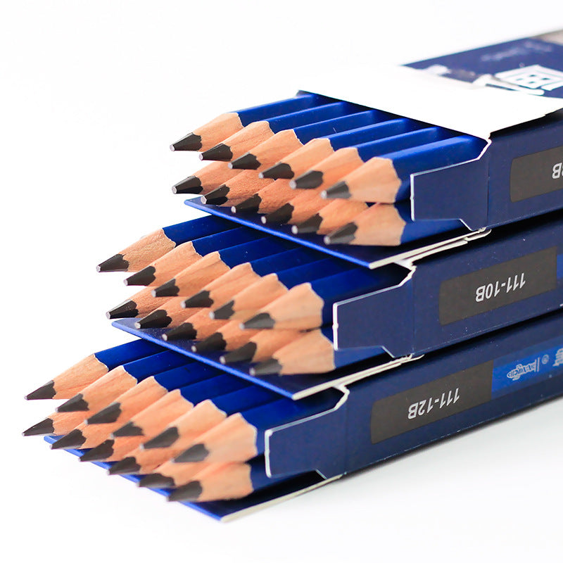 Hexagonal Wooden Pencils for Writing and Sketching