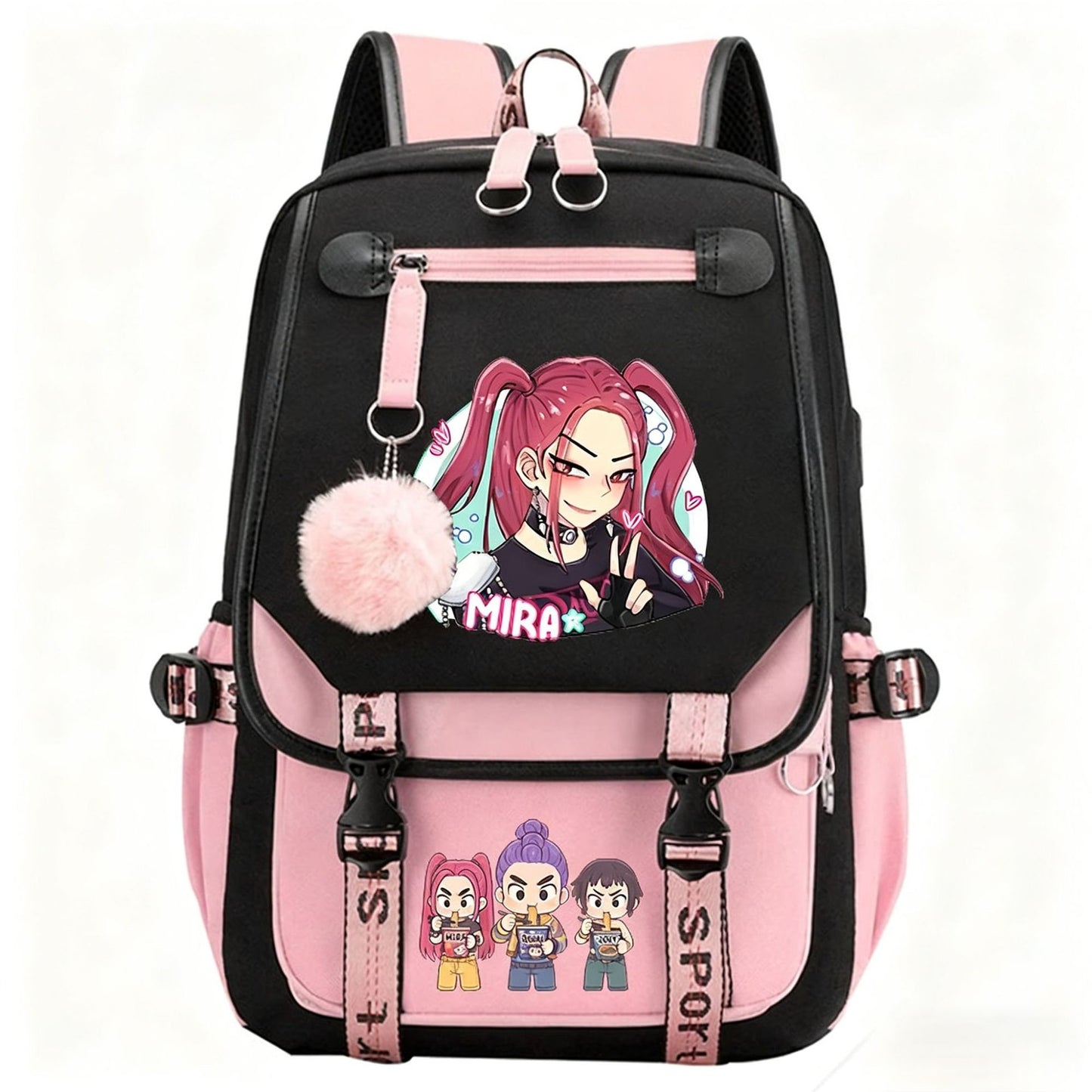 Anime cartoon backpack