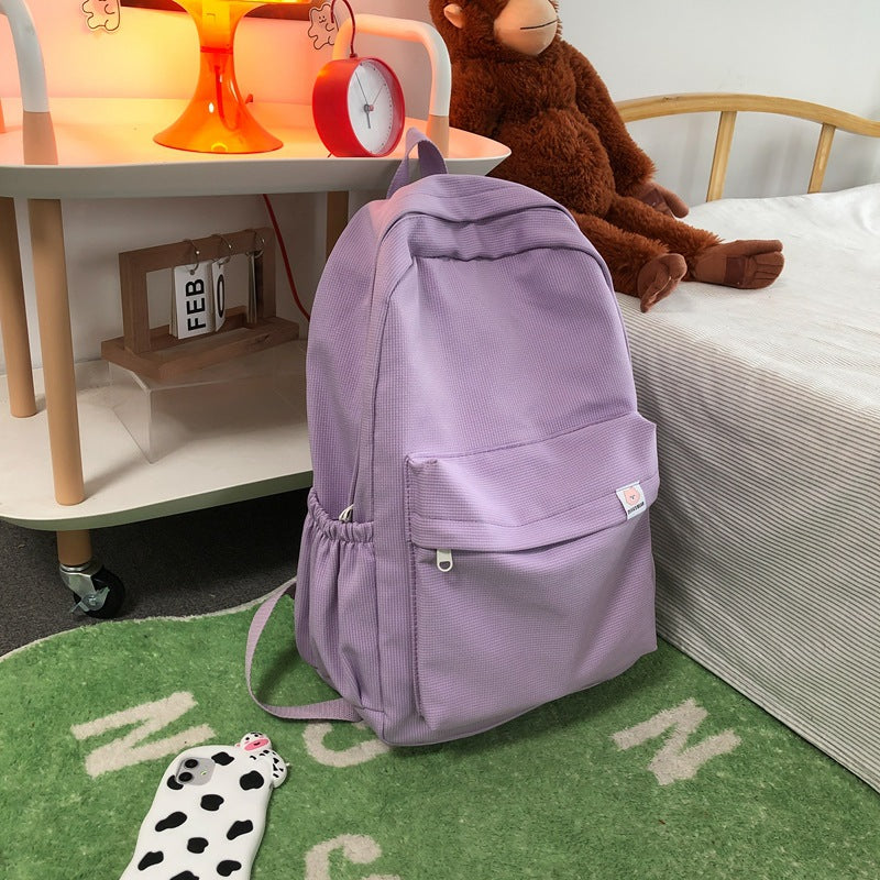 Japanese Style Backpack High School Student Large Capacity