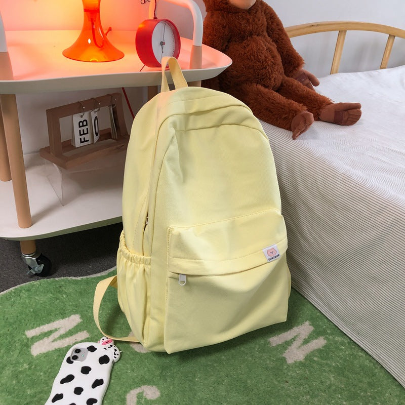Japanese Style Backpack High School Student Large Capacity