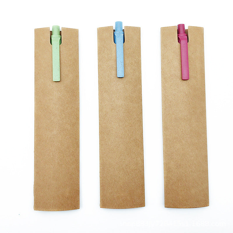 Eco-Friendly Wheat Straw Ballpoint Pen
