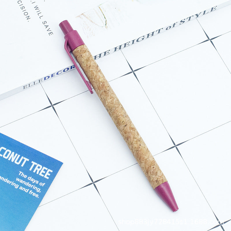 Eco-Friendly Wheat Straw Ballpoint Pen