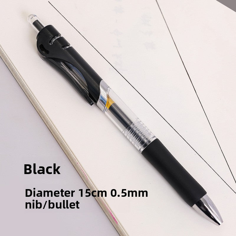 K35 Retractable Gel Pen 0.5mm Office Writing Instrument