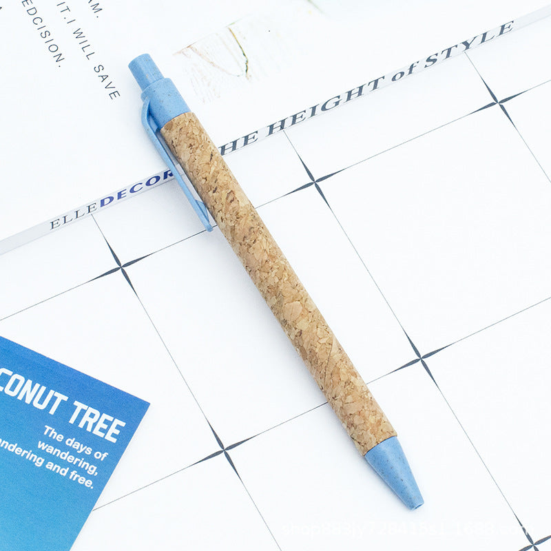Eco-Friendly Wheat Straw Ballpoint Pen
