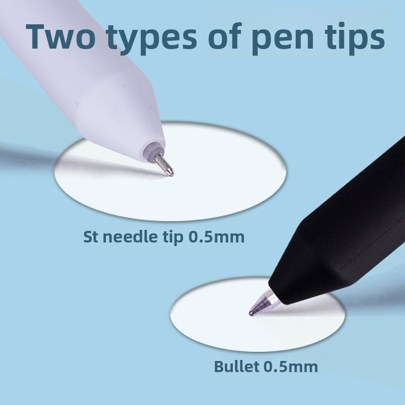 Rotary Gel Pen with Quick-Drying Ink 6 pcs