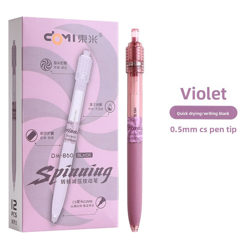 Turning Gel Ink Press Pen