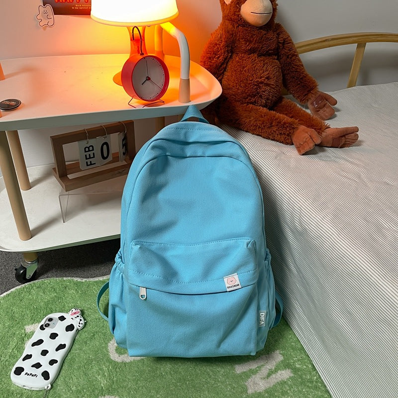Japanese Style Backpack High School Student Large Capacity