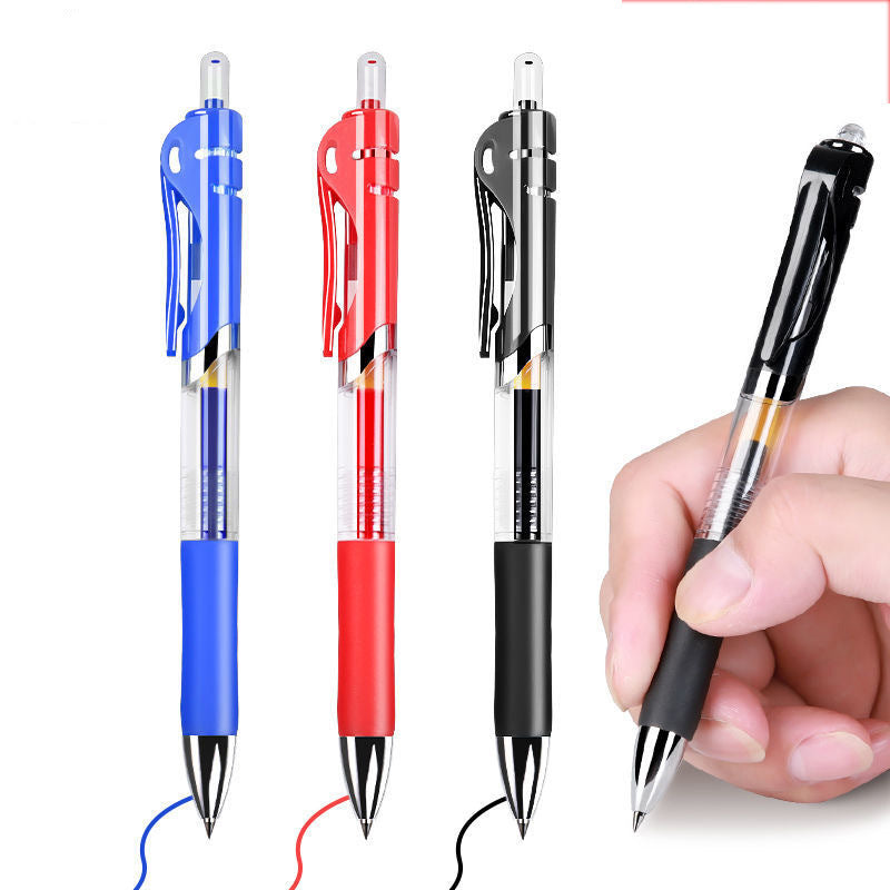 K35 Retractable Gel Pen 0.5mm Office Writing Instrument