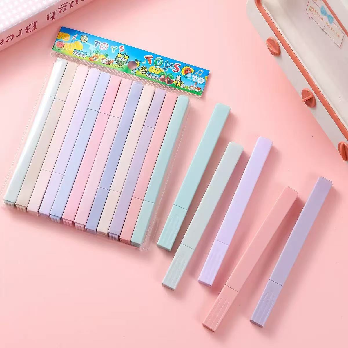 Morandi Color Highlighter Pens for Students