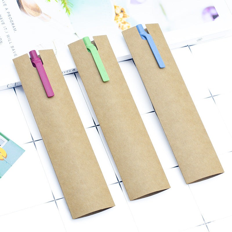 Eco-Friendly Wheat Straw Ballpoint Pen