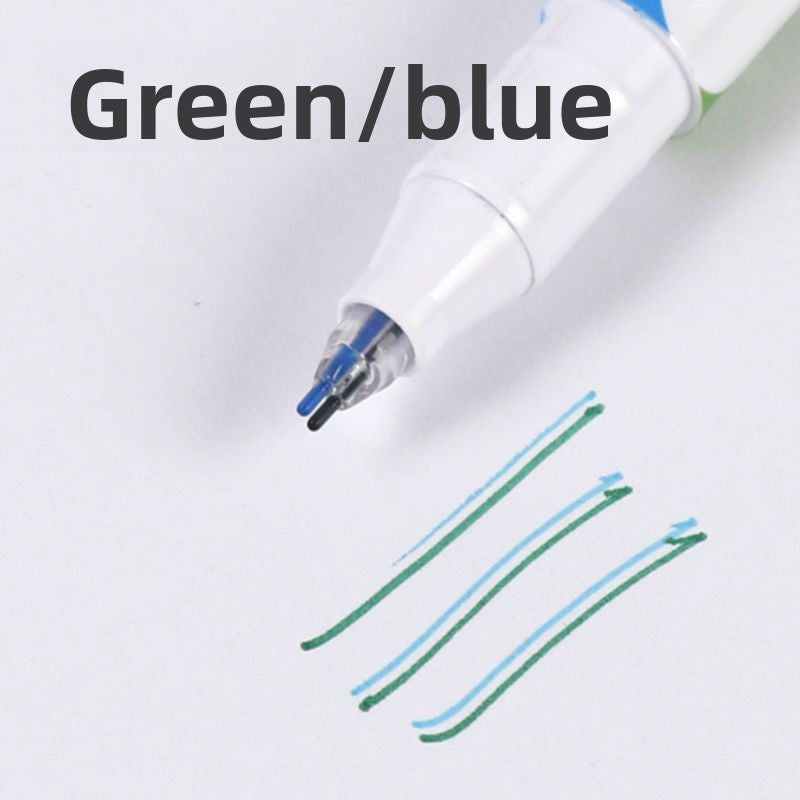 Dual Color Highlight Marker Pen Set