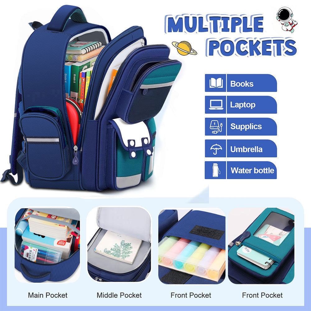 Astronaut Themed School Backpack Set