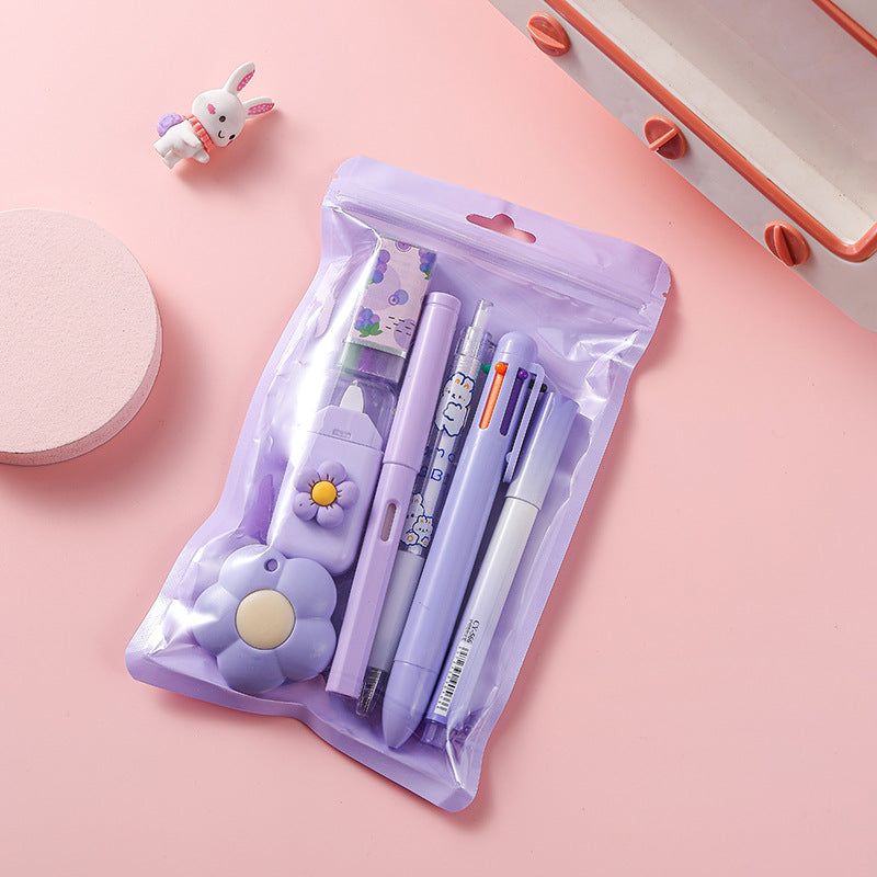 Gradient Color Student Stationery Set