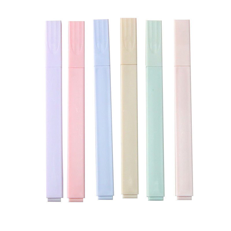 Colorful Plastic Highlighters for Students and Office Use