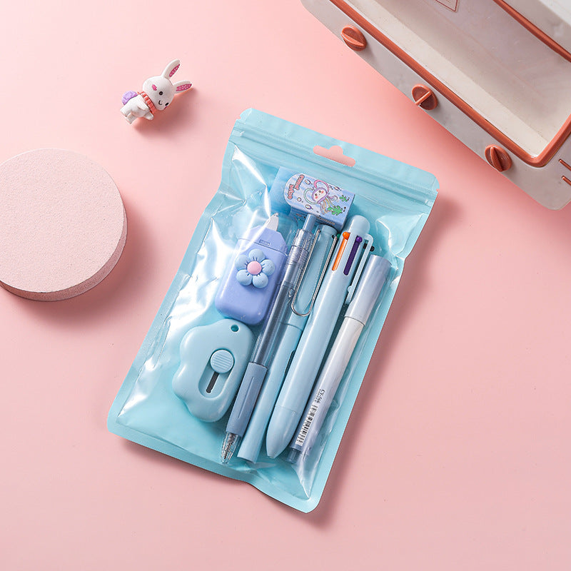 Gradient Color Student Stationery Set
